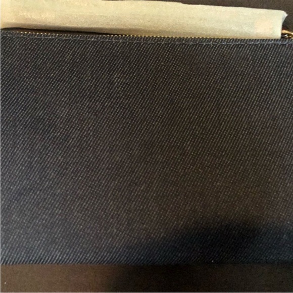 Coach Denim Corner Zip Wristlet, Large NWT - Picture 8 of 10